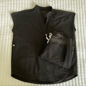 Figs Scrubs Black (Zamora / Rafaela)